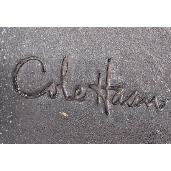 COLE HAAN Loafers Mens Size 11D Brown Leather Tassel  Preppy - Picture 2 of 10